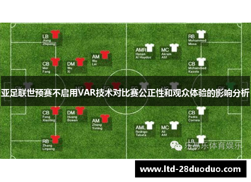 亚足联世预赛不启用VAR技术对比赛公正性和观众体验的影响分析